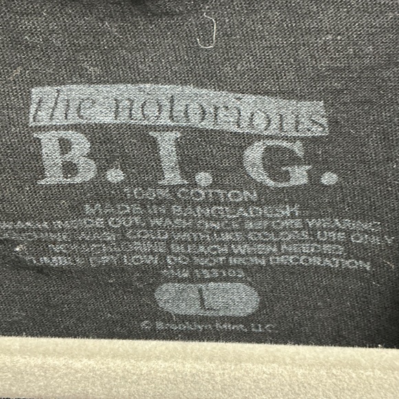 The Notorious B.I.G. Biggie Smalls Graphic Rap T-Shirt - Picture 2 of 2